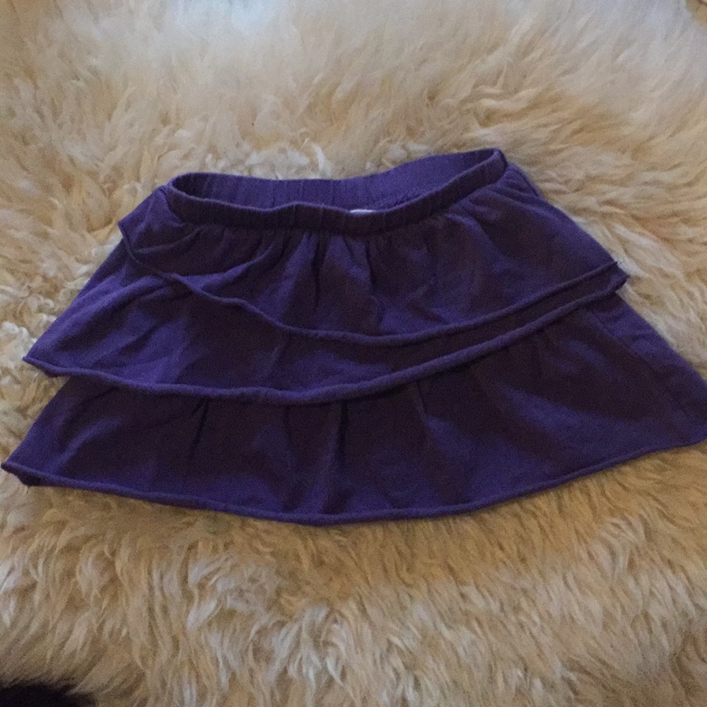 Cotton Purple Skirt